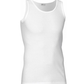 JBS TANK-TOP HVID (LET KVALITET)